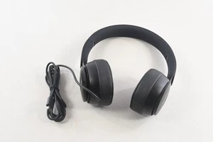 Beats by Dr. Dre Solo Pro kabelgebundene Kopfhörer A1881 schwarz Modell USB Mini-B schneller Versand - Bild 1 von 11