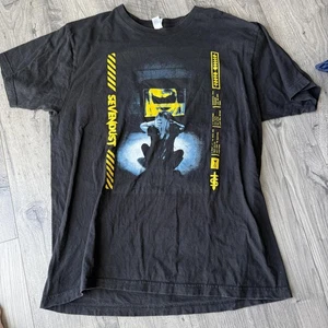 Rare Sevendust 2023 Tour T Shirt Black Double Sided Mens XL NWOT Free Fast Ship! - Picture 1 of 6