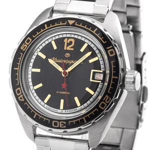 VOSTOK Komandirskie Taucheruhr 200m Automatik 2416/020741 russische Uhr - Bild 1 von 6