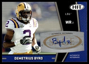 2009 SAGE HIT Auto Demetrius Byrd #A98 - Bild 1 von 2
