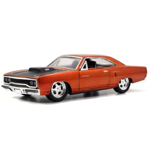 PLYMOUTH ROAD RUNNER FAST & FURIOUS METALLIC COPPER 1:32 Jada Toys Movie Modelli - Immagine 1 di 2