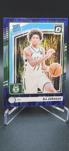 AJ Johnson 2024-25 Panini Donruss Optic Rated Rookie #277 Purple Shock Prizm RC - Picture 1 of 2