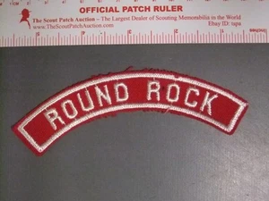 Boy Scout Round Rock Texas RWS Community Strip 4321OO - Picture 1 of 1