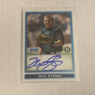 2009 Bowman Chrome Max Stassi 1st Bowman On Card Auto Autograph - Image 1 of 2