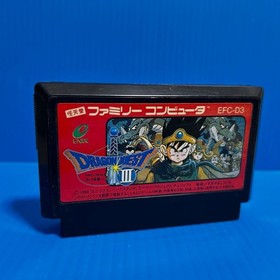 Dragon Quest III 3 Famicom Nintendo Used Tested Japanese ver Cartridge Only