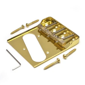  Gitarren-Pickup ausgeglichen Messingsättel flache und abgeschnittene Seiten golden U5W1 - Bild 1 von 6