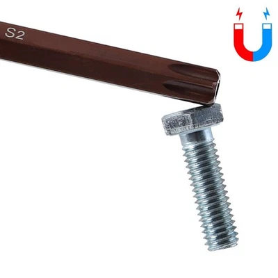 Red and Silver Hex Wrench Rust proof Adsorb Screws Comfortable to Hand - Image 1 of 4