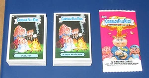 ALL NEW GARBAGE PAIL KIDS BNS2 COMPLETE SET 56-128 A & B 146 TOTAL STICKERS - Picture 1 of 3
