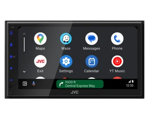 JVC KW-M695DBW 6.8' DAB+ Tuner Wireless CarPlay Android Auto Bluetooth Screen - Picture 1 of 6