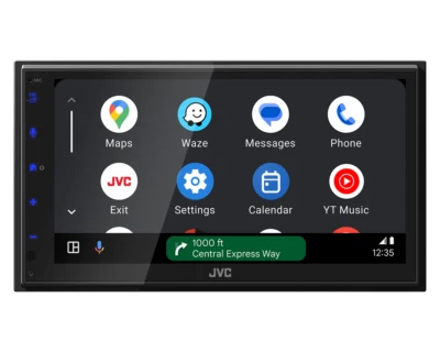 JVC KW-M695DBW 6.8' DAB+ Tuner Wireless CarPlay Android Auto Bluetooth Screen - Image 1 of 4