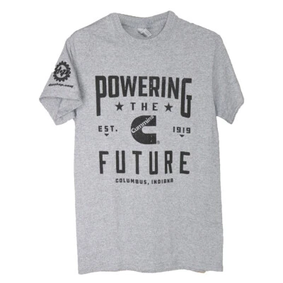 Cummins Distressed Look T-Shirt "Powering the Future" DPP Exclusive Tee *NEW* - Image 1 of 2