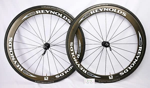 Reynolds DV46 UL Carbon Road Bike Wheel Set 700c QR Clincher w/ GP4000 Tires - Picture 1 of 12