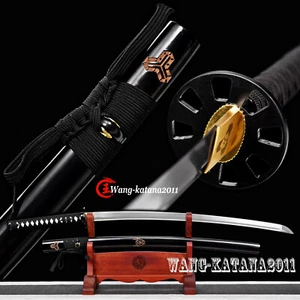 Espada Funcional Aguda Samurái Japonesa de Acero Katana Lista para el Combate Kill Bill 1060 - Imagen 1 de 10