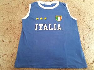 Italia Women Summer Tank Shirt Junior XLarge