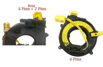 Cable espiral de resorte de reloj con especificaciones originales para Toyota Paseo Tercel 1997-1999 sin crucero Foto 1 de 4