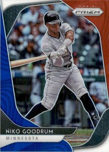 2020 Panini Prizm Prizms Red White And Blue Niko Goodrum #22 134777