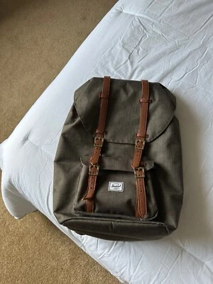 New Herschel Little America Backpack Black - image 1 of 4