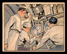 1941 R157 Gum Uncle Sam #56 Submarine Dive Drill VG