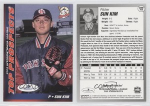 2002 Choice International League Top Prospects Sun Kim #19
