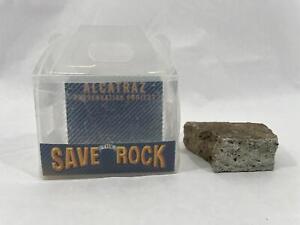 Alcatraz Preservation Project Save The Rock souvenir morceau de béton