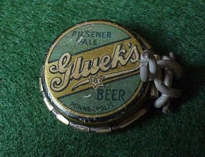 Tapa de resellado de botella de cerveza Glueks - goma - 3A2 - Imagen 1 de 3