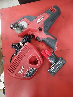 Milwaukee 2472-20 12 V 600 Mcm Cable Cutter With 1 Battery And Charger No Heads • 247.09£