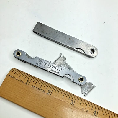 2-Vintage Kastar Akuret Thickness Feeler Gauge Ignition Spark Plug Gap Set (USA) - Image 1 of 4