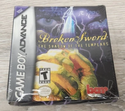 Broken Sword The Shadow Of The Templars Game Boy Advance GBA Sealed Damaged Box - Image 1 of 4