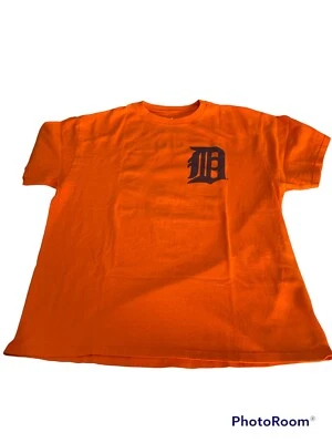 Preowned Majestic MLB Detroit Tigers # 28 Prince fielder Shirt Size XL A4 - Image 1 of 4