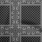 oneOone Cotton Flex Black Fabric Geometric  Dress Material Fabric-tsV