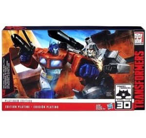 TRANSFORMERS OPTIMUS PRIME & MEGATRON Figure PLATINUM EDITION, packaging creased - Picture 1 of 14