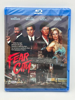 Fear City (1984) Blu-ray Shout Scream Factory Tom Berenger Billy Dee Williams - Image 1 of 3