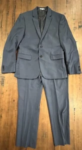 Express Mens Suit Photographer Slim Fit Color Blue Jacket and pants - Picture 1 of 11