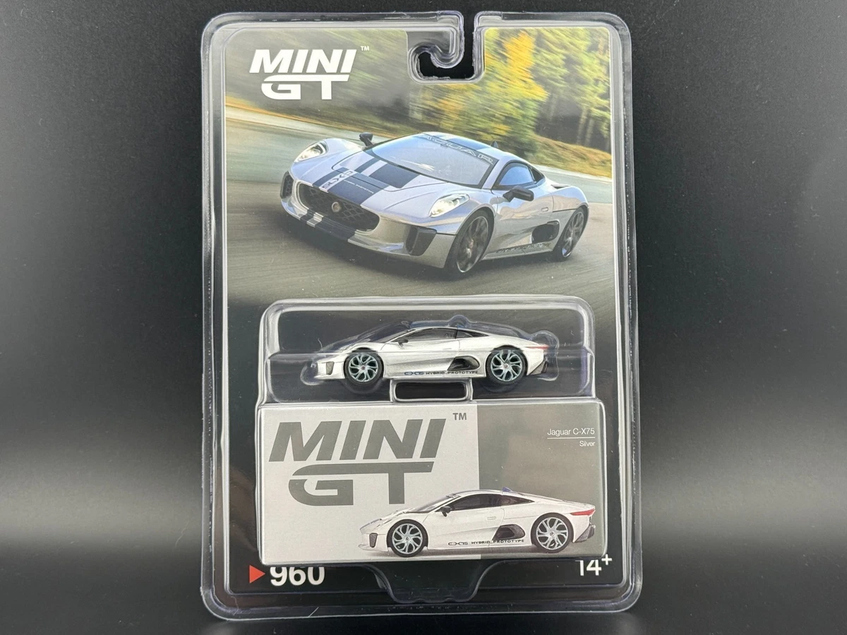 Mini GT Jaguar C-X75 Silver #960 1/64 | eBay