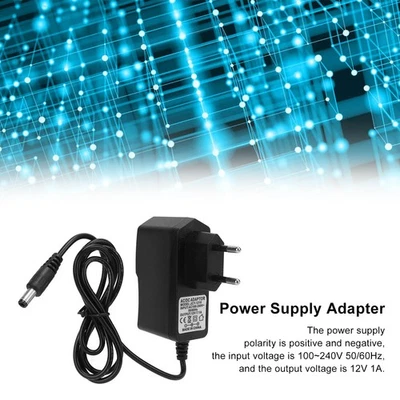 12V 1A Netzteil Überwachung Ersatznetzteil Adapter 100-240V GBW Neu DE - Bild 1 von 4