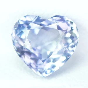 2.00 Ct Extreme Perfect Heart 8 x 73 MM 100% Natural Purple Tanzania Tanzanite - Picture 1 of 8