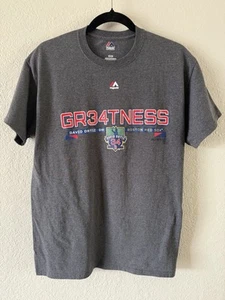 David Ortiz No. 34 Boston Red Sox "GR34TNESS" T-Shirt Men’s M Gray Final Season - Picture 1 of 6