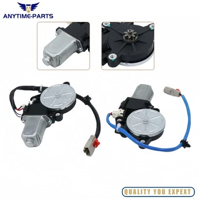 Motor de ventana eléctrica lateral delantera de 2 piezas con 4 pines y 2 pasadores para Honda CR-V Prelude Acura Foto 1 de 4