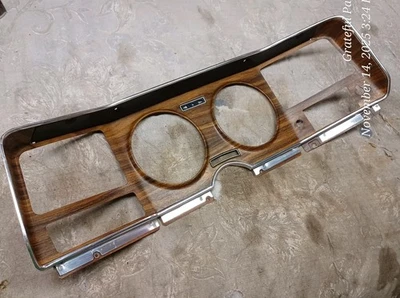 Pontiac Catalina Grand Safari 1971 1972 tablero panel bisel Foto 1 de 4