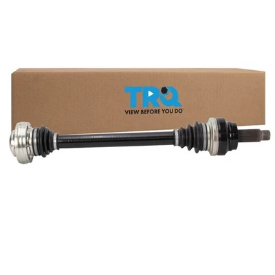TRQ Rear Left Right CV Axle Shaft Driver For 2014-2018 BMW X5 2008-2019 X6 - Image 1 of 4