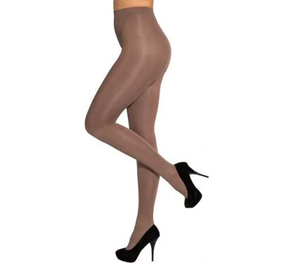 ORLOB KARNEVAL GMBH Strumpfhose blickdicht braun glänzend sumatra für Damen und Kinder Gr. 116-3XL