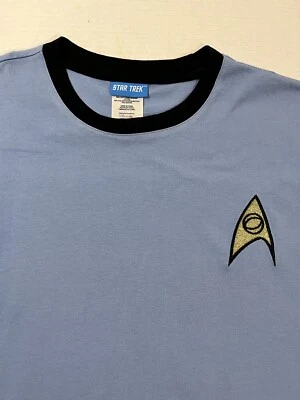 Camiseta Spock Azul Uniforme Star Trek La Serie Original Cosplay Disfraces Para Hombres L Foto 1 de 4