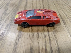 Zee Zylmex D61 Red - LAMBORGHINI COUNTACH - 1:64 Vintage Diecast Car Hong Kong - Picture 1 of 5
