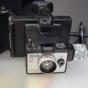Vintage Polaroid Square Shooter 2 con manual y estuche [sin probar] - Imagen 1 de 6