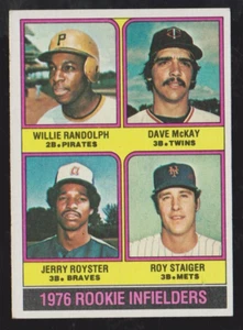 1976 Topps béisbol #592 Willie Randolph novato exmt ** envío gratuito ** - Imagen 1 de 1