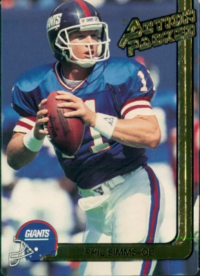 1991 Action Packed - #188 Phil Simms - Image 1 of 2