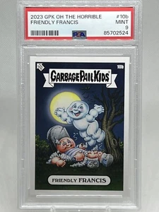 2023 Topps GPK Oh The Horrible Friendly Francis #10b PSA 9 - Picture 1 of 2