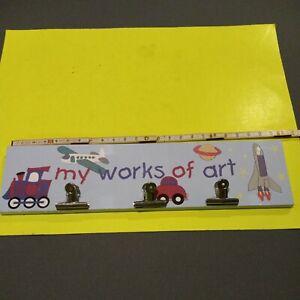Look What I Made Wall Sign Plaque to Hang Display Kids Child Art Projects 24x6
