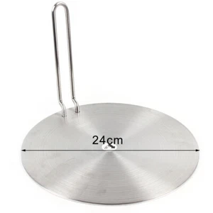 Placa Adaptadora de Inducción Universal para Cocina de Inducción con Mango Extraíble de 24cm - Imagen 1 de 10