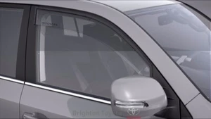 New Genuine Toyota Weathershield LH LC200 Landcruiser wind Deflector PZQ2460070 - Picture 1 of 1